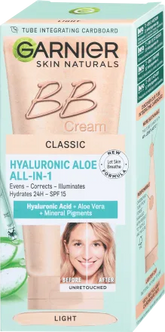 Garnier Skin Naturals BB Cream Classic Hyaluronic Aloe All-in-1